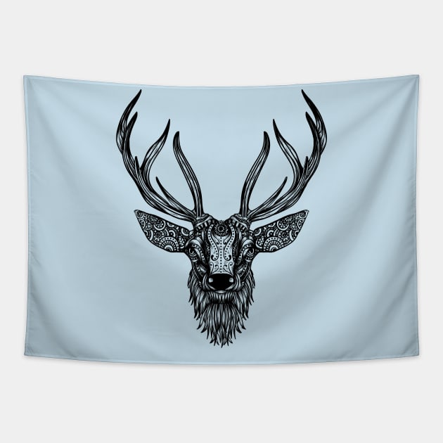 Enjoy your wild nature - deer Tapestry by rjzinger