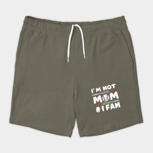 I'm Not Just His Mom I'm His Number 1 Fan Baseball Mom Shorts