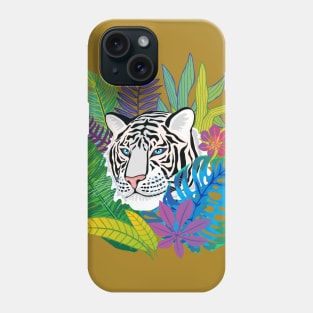 White Tiger - Exotic Art Design Phone Case