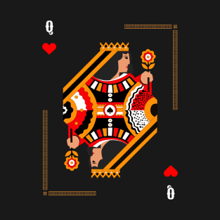 Poker: Queen of Hearts T-Shirt