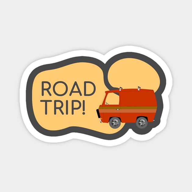 Road trip! Magnet by happypalaze