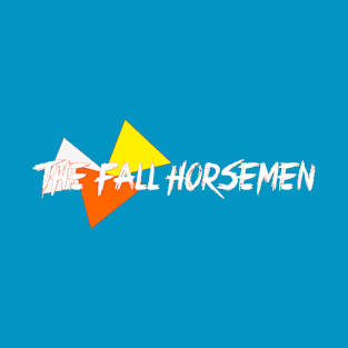 Fall Horsmen 80's Retro Candy Corn Logo T-Shirt