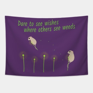 Dare To Wish Tapestry