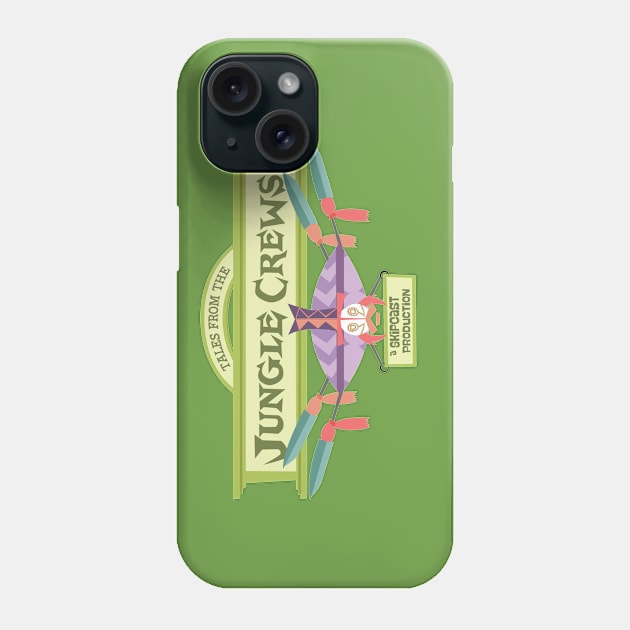 Tales from the Jungle Crews logo Phone Case by The Skipper Store