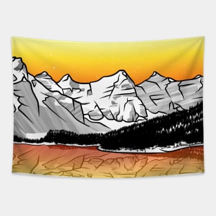 Valley of the ten Peaks Tapestry