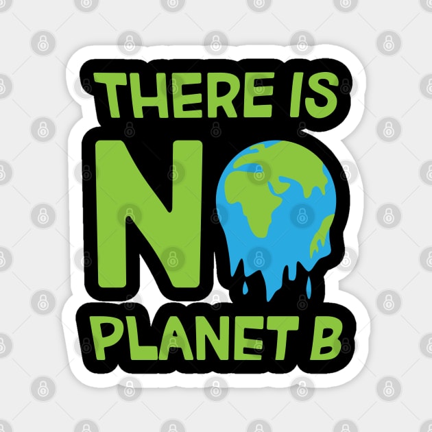 No Planet B Magnet by yayo99