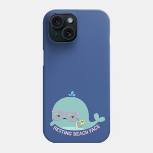 Resting Beach Face Phone Case