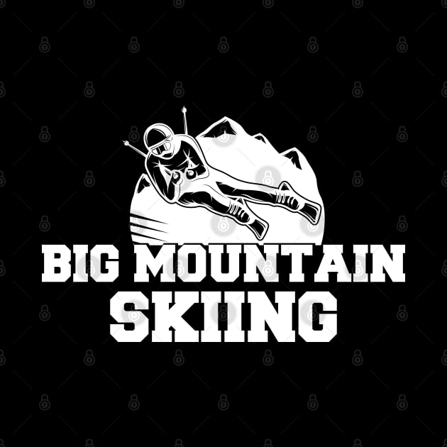 Big Mountain Skiing by KC Happy Shop
