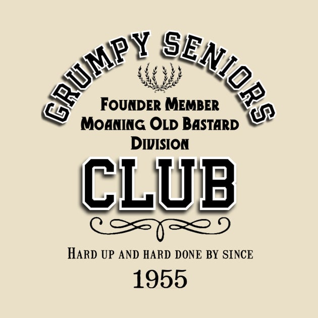 GRUMPY SENIORS CLUB by Armadillo Hat