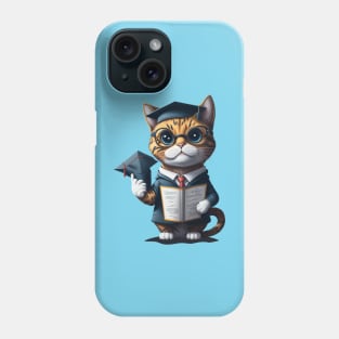 Cat Graduation, I Graduated Graduate Class 2023 Phone Case