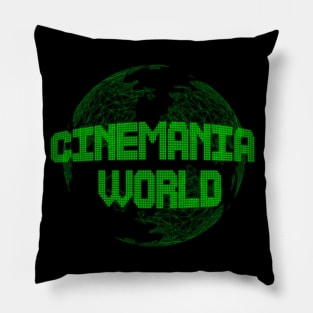 NEW Cinemania World Logo Pillow