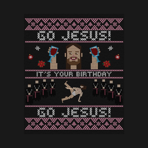 Go Jesus Go Jesus by CANVAZSHOP