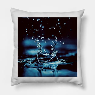 Water Splash Pillow