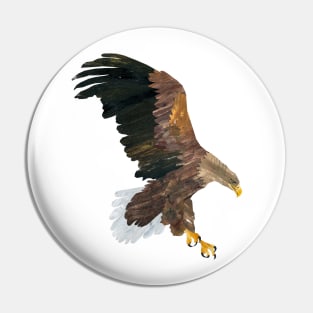 Eagle hunting Pin