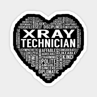 Xray Technician Heart Magnet