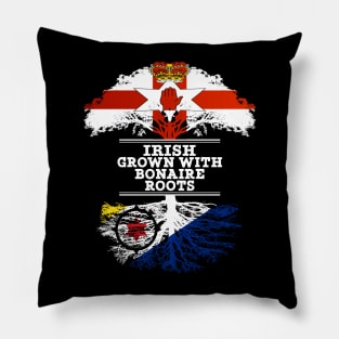 Northern Irish Grown With Bonaire Roots - Gift for Bonaire With Roots From Bonaire Pillow