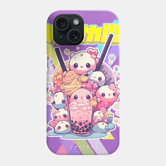 Ultra kawaii sugar shock Bubble Tea Gang - Tapioka Collection | Kawaii Aesthetic Anime Bubble Tea Pop Art Design | PROUD OTAKU Phone Case by PROUD OTAKU