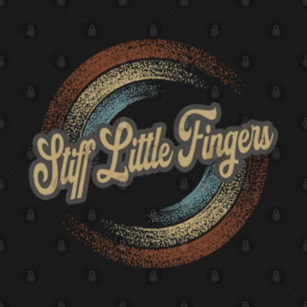 Stiff Little Fingers Circular Fade by anotherquicksand