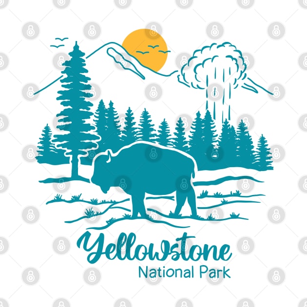 Yellowstone National Park by Tebscooler