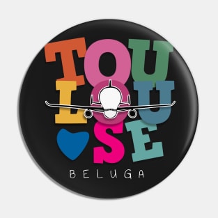Toulouse Beluga Pin