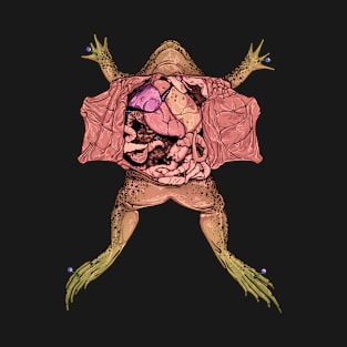 Frog Dissection De-Saturated T-Shirt