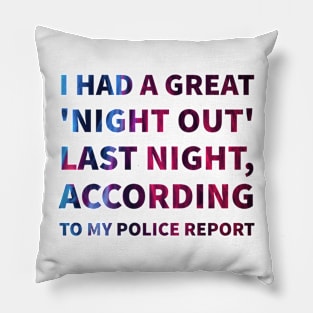 Night out Pillow