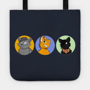 Graystripe, Firestar and Ravenpaw Tote