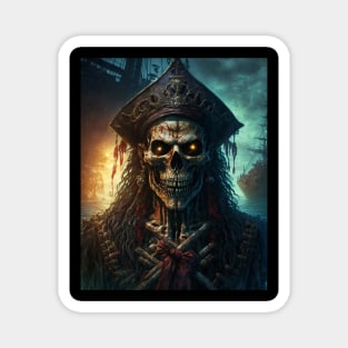 Pirate skeleton Magnet