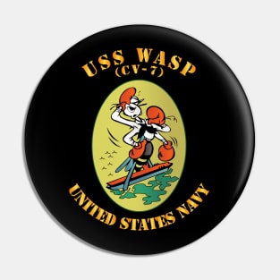 USS Wasp (CV 7) Pin