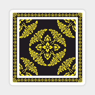 Ornamental motifs Magnet