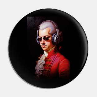 Rock me Amadeus Pin