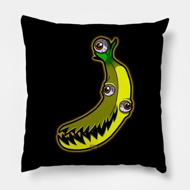 Spooky Banana Pillow by AJH designs UK