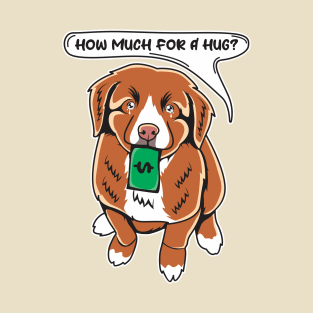 Funny Toller Nova Scotia Duck Tolling Retriever Puppy Needs A Hug T-Shirt