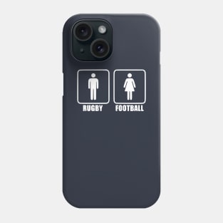 Rugby Men,Football Women- cool shirt, geek hoodie Phone Case