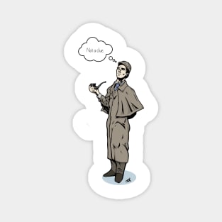 Victorian Sherlock - Not a clue. Magnet