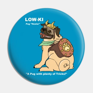 Pug Cleric Pin