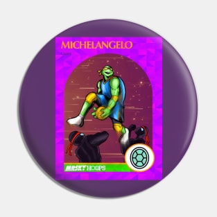 Mikey Trading Card Shirt Pin