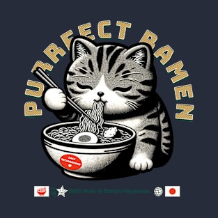 Purrfect Ramen Bliss T-Shirt