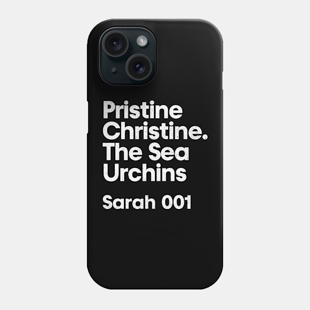 Sarah 001 - Pristine Christine - Minimalist Fan Design Phone Case by saudade