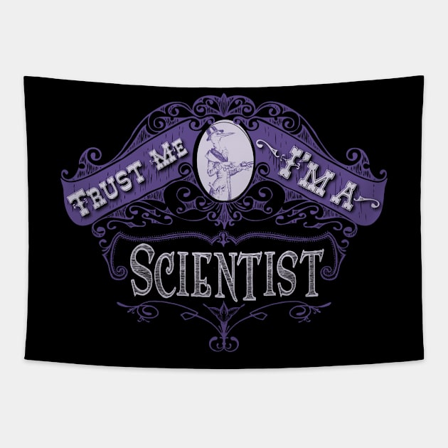 Trust me, I’m a scientist T-shirt Tapestry by MalarkeyPie