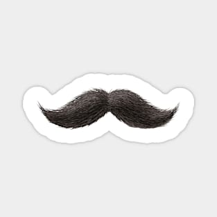 Funny Imperial Mustache Magnet