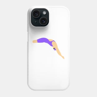 Diving - Purple Phone Case