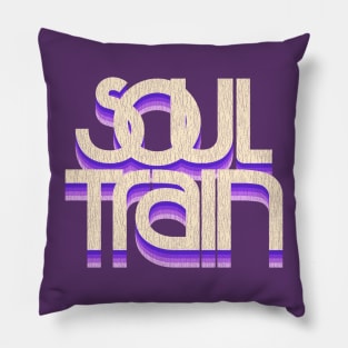 Soul Train Vintage Pillow
