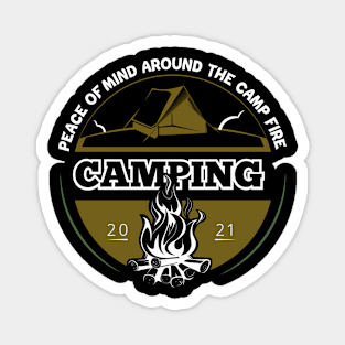 Camping 2021 Magnet