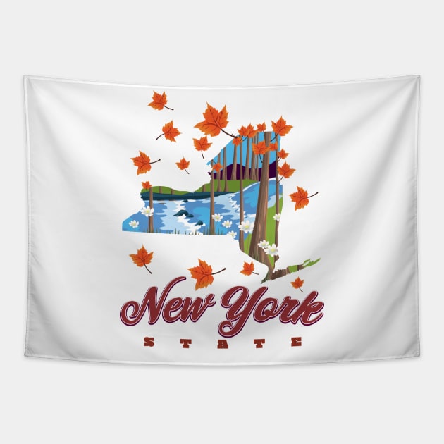New York State Tapestry by nickemporium1