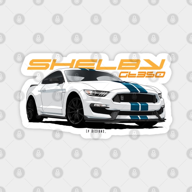 Mustang Shelby GT350 Magnet by LpDesigns_