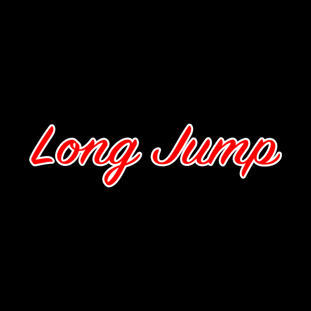 Long Jump T-Shirt by lenn