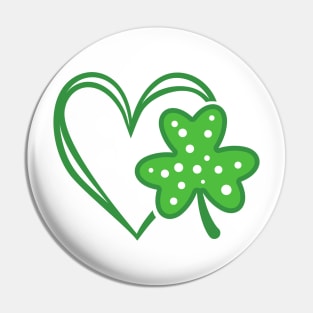 St Patrick's Day love Lucky Pin