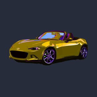 Miata MX5 IV YellowDrug T-Shirt