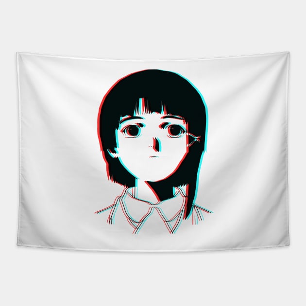 Lain 3D Tapestry by RAdesigns